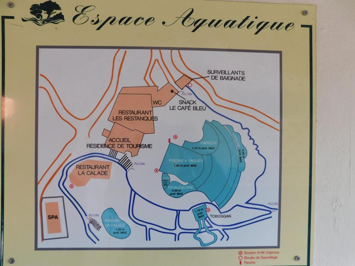 Les Restanques - Grimaud Appartement Buitenkant foto